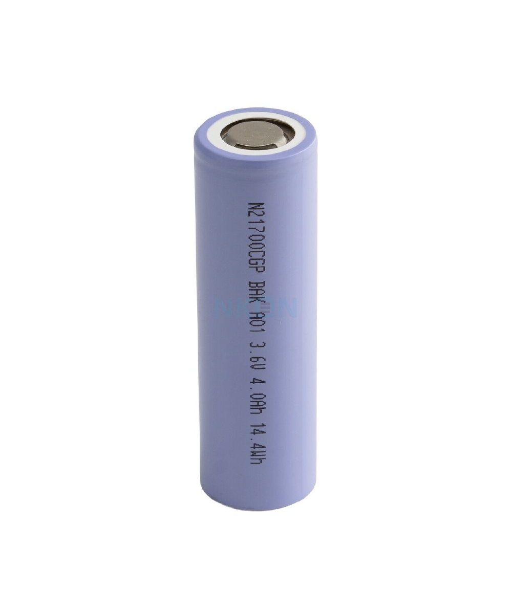Batería de Litio Cilíndrica 3.6V 4000mAh | Pila Recargable BAK N21700CGP - Imagen 1