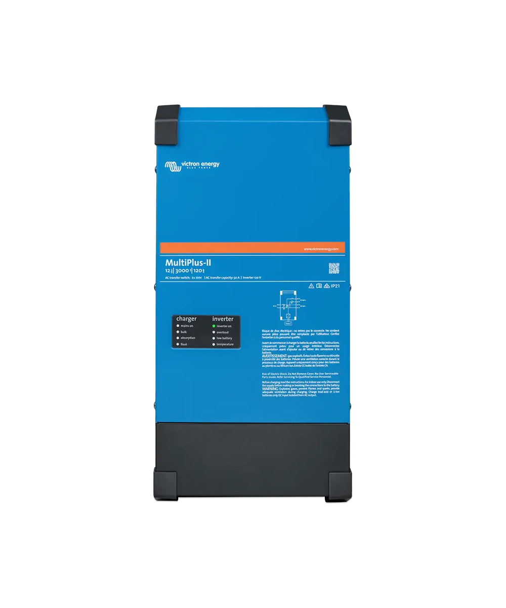 Inversor Cargador Aislado Monofásico 3kVA 12V Victron MultiPlus-II 12/3000/120-32 - Imagen 1