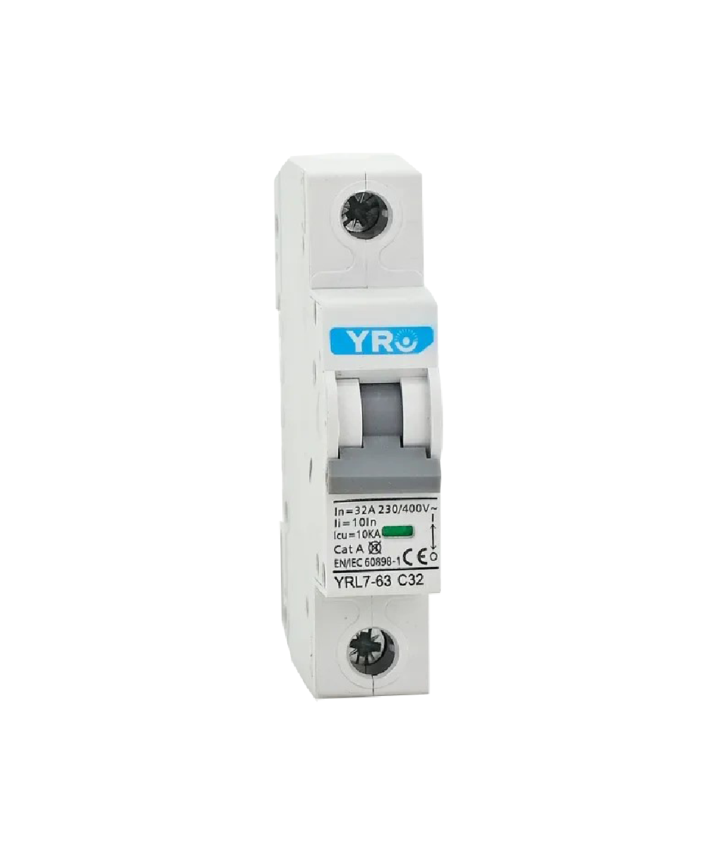 Interruptor Automático YRO YRL7-63 6kA Unipolar 25A 6kA  230/400V AC  - Imagen 3