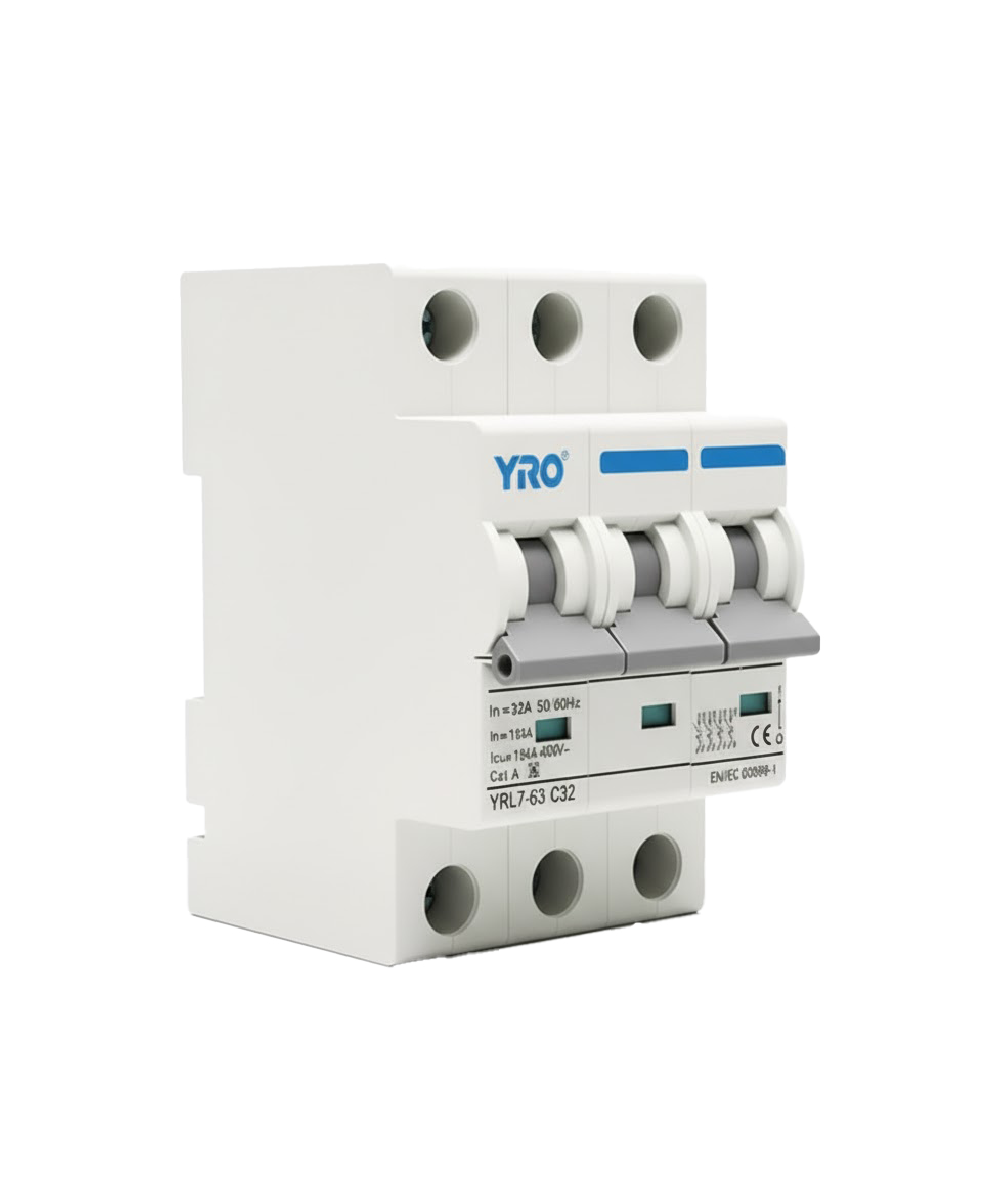 Interruptor Automático YRO  YRL7-63 6kA 3P 40A 6kA 230/400V AC - Imagen 3