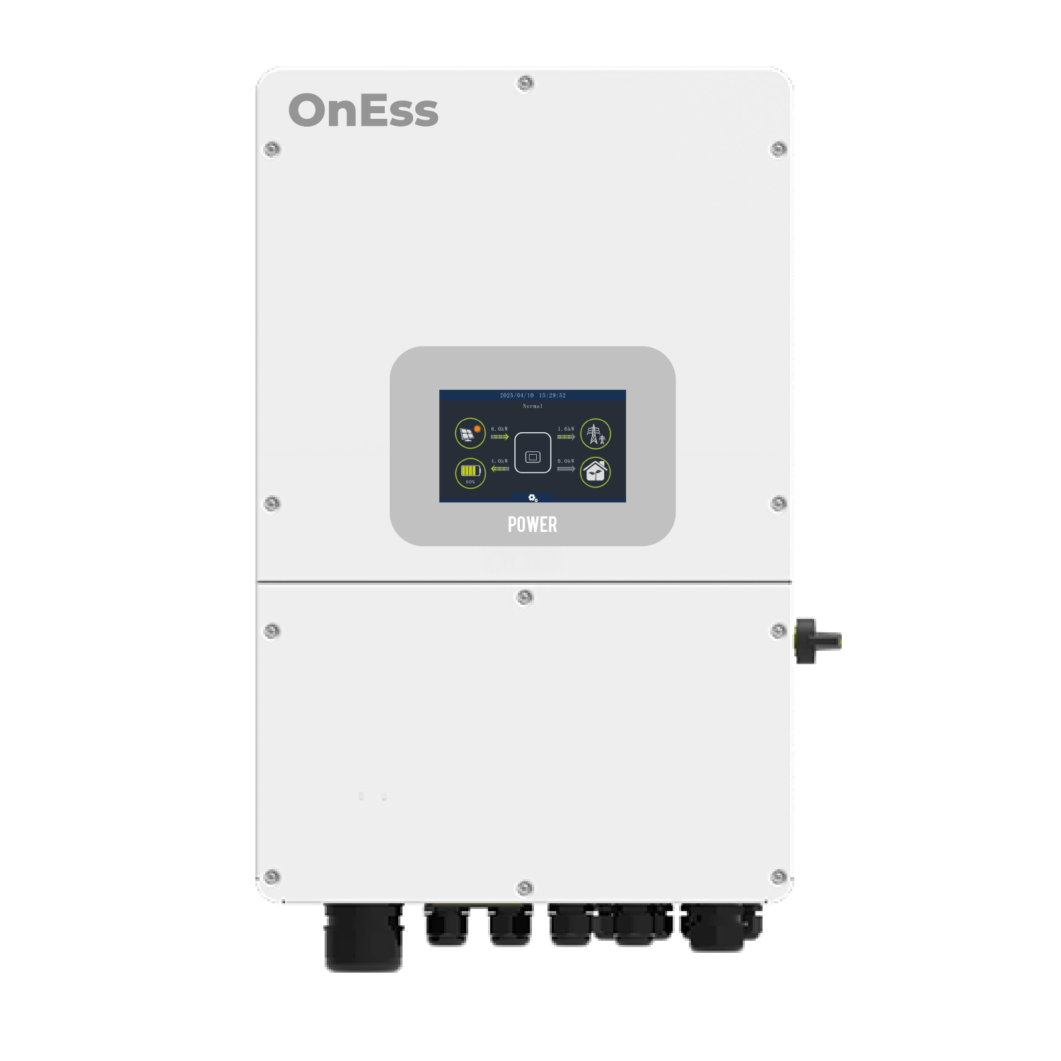 Inversor Híbrido 8kW ~ 12kW | BMS con entrada Batería Litio 51.2V | Puerto Generador Inteligente - Imagen 1