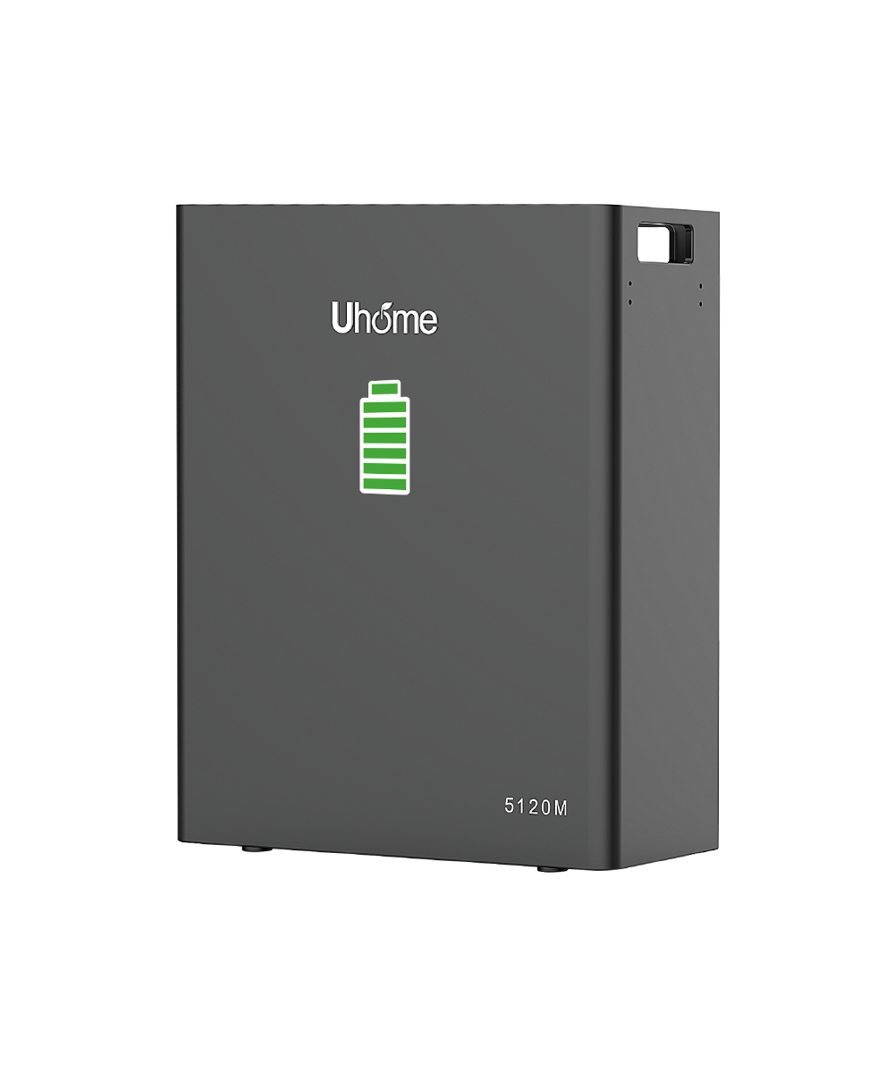 Batería Litio Estado Sólido 5kWh 48V Pared Uhome LFP 5120M - Imagen 3