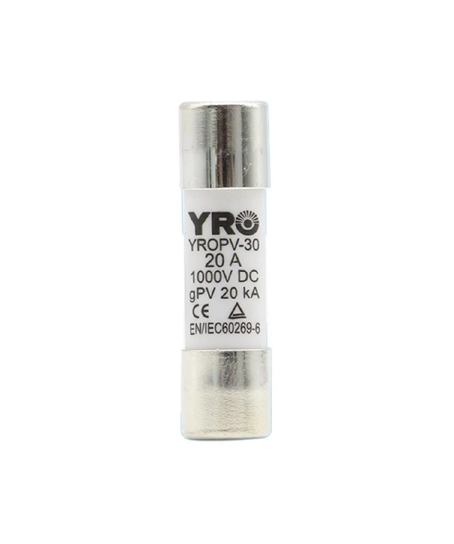 Fusible YRO YROPV 20A 1000V DC 10X38mm - Vista principal
