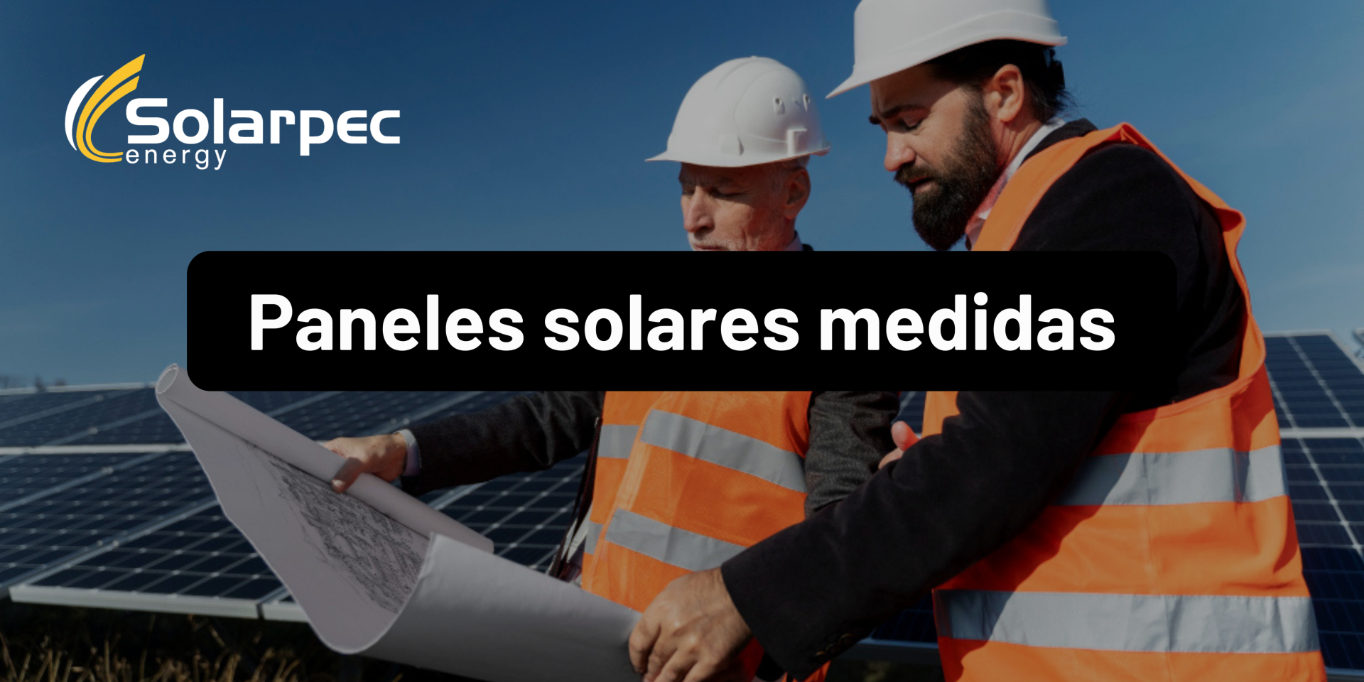 Paneles solares medidas