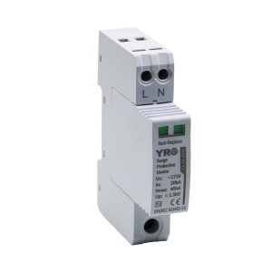 DPS Sobretensiones YRO YRSP-A2 T2 2P 20-40KA 275V AC - Imagen 1