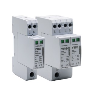 DPS Sobretensiones YRO YRSP-A2 T2 2P 20-40KA 275V AC - Imagen 2