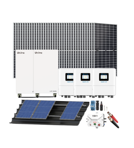 Kit Solar con Baterias para Casa de Campo Trifásico 2764kWhmes - Imagen 1
