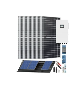 Kit solar sistema fotovoltaico autoconsumo fase dividida 220V  - Imagen 1
