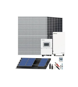 Kit Solar Autoconsumo Fotovoltaico Híbrido 10000W + 16000Wh de Respaldo - Imagen 1