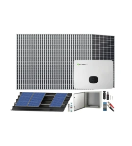 Kit solar sistema fotovoltaico 30kW Growatt - Imagen 1