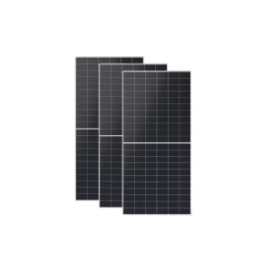 Pack 3 paneles solares 615W N-Type Bifacial JA Solar JAM66D45-615/LB - Imagen 1
