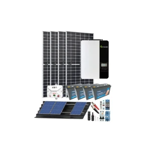 Sistema Aislado Litio Monoblock Monofasico  110V AC 3000W 12800Whdia - Imagen 1