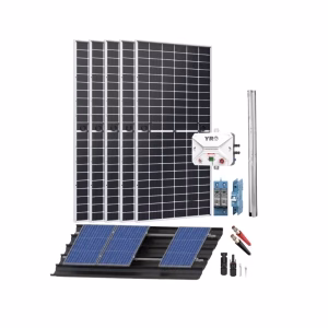 Sistema de Bombeo Solar DC 130 ft / 38 GPM - Imagen 1