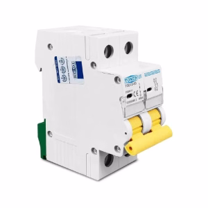 Interruptor Automático TOMZN TOB1Z-32 2P 32A 600V DC - Imagen 2