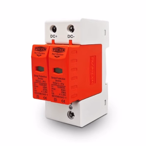 DPS Sobretensiones TOMZN TOV1-PV 2P 1000VDC 20-40kA - Imagen 3