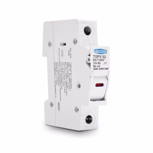 Portafusible TOMZN TOPV-32 1P 10x38 32A 1100VDC - Imagen 2