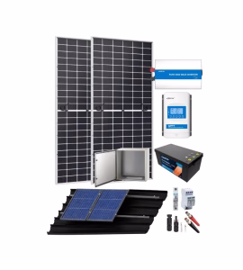 Kit Solar Telecomunicaciones Litio 1200W 110V AC 6400Whdia - Imagen 1