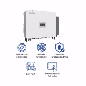 Inversor Híbrido Trifásico 60kW  Alto Voltaje OnEss Power OEH-60K-TH US - Imagen 4