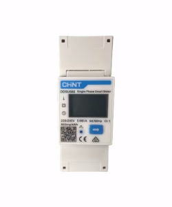 Smart Meter Chint  DDSU-666 CI.1 0.25A~5A 80Amax 1P 230V Medición Directa hasta 12kW - Imagen 1