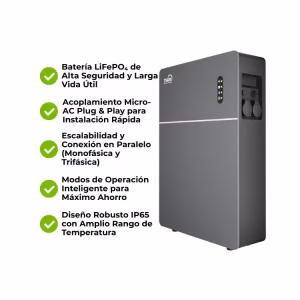 Batería de Litio AC TSUN TSOL-MAU5000 5kW - 2.5kW - Imagen 4