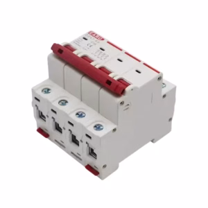 Switch Termomagnetico Earu 4 Polos Din Rail 220v 400v 16A - Imagen 2